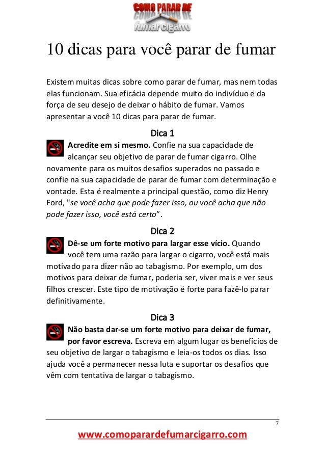 A fumagem deixada e apareceu dores de peito