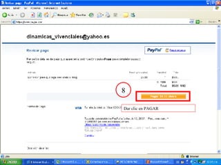 8 Dar clic en PAGAR 