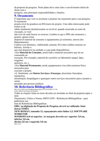 Como Elaborar Um Projeto De Pesquisa