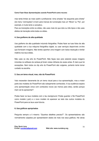 Como Fazer Boas Apresentações Públicas