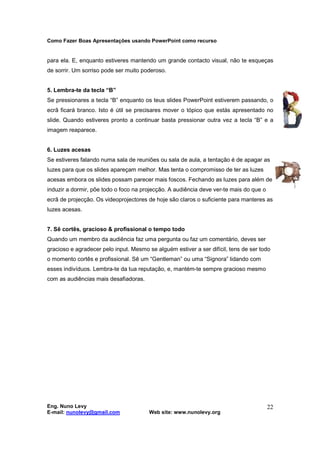 Como Fazer Boas Apresentações Públicas