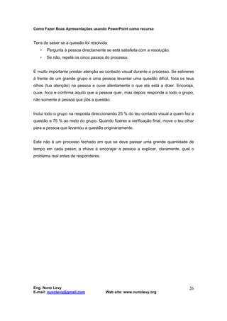 Como Fazer Boas Apresentações Públicas