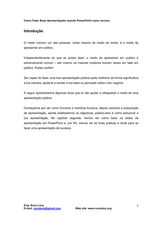 Como Fazer Boas Apresentações Públicas