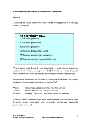 Como Fazer Boas Apresentações Públicas