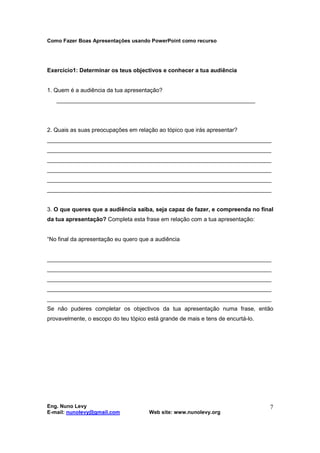 Como Fazer Boas Apresentações Públicas