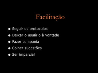 Como fazer testes de usabilidade