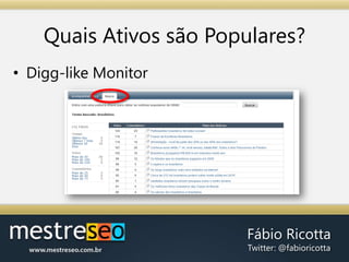 Determinando Ativos Linkáveis