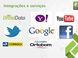Integrações e serviços
 