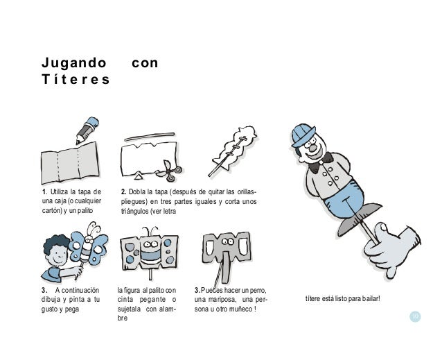instructivo para hacer un juguete
