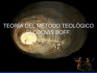 TEORÍA DEL MÉTODO TEOLÓGICO GLODOVIS BOFF. 