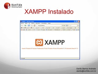 XAMPP Instalado 