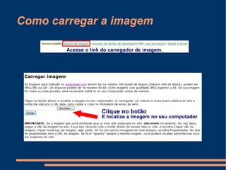 Como carregar a imagem 