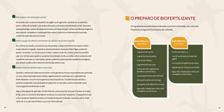 44 45
Semeadura da adubação verde
De acordo com o costume de plantio da região ou do agricultor, as leiras ou os canteiros
para o cultivo do tomateiro são preparados para a semeadura da adubação verde. Quando a
adubação atinge o ponto de desenvolvimento pré-determinado no Plano de Manejo Orgânico,
esta deve ser tombada ou roçada para ficar sobre o solo ou ser levemente incorporada,
conforme explicado anteriormente.
Interrupção do desenvolvimento do adubo verde em estufas
Em cultivos em estufa, uma das formas de paralisar o desenvolvimento do adubo verde é
suspendendo a irrigação. Quando as plantas estiverem secas por falta d’água, podemos
passar um tambor ou rolo faca para tombar o adubo verde. No campo, podemos também
usar um rolo faca para quebrar as plantas da adubação verde, ou então cortar as plantas com
roçadeiras manuais ou tratorizadas, dando preferência para aquelas roçadeiras ecológicas,
que deixam a palha uniformemente distribuída sobre o solo.
Biofertilizante acelera decomposição
Quando o volume da cobertura morta for muito grande ou houver necessidade de nutrientes
no solo, a decomposição deste resíduo vegetal pode ser acelerada com a aplicação de
biofertilizantes ricos em microrganismos decompositores. O biofertilizante aeróbico
pode ser preparado na propriedade ou adquirido no mercado, onde é conhecido como
microorganismos eficientes ou EM.
Alguns dias depois de aplicado o biofertilizante, a área estará pronta para receber as mudas.
Então, este é o momento de preparar os berços ou sulcos de transplante. O espaçamento da
cultura pode ser bastante variável, em função do tipo de condução e local de cultivo. Pode
variar de 1,0 a 1,5m entre linhas e 0,4 a 0,7m entre plantas.
O PREPARO DE BIOFERTILIZANTE
Os ingredientes do biofertilizante não estão numa fórmula fechada, mas com muita
frequência, as seguintes formulações são utilizadas:
- 	2 kg de pó de rocha;
- 	2 kg de farinha de peixe;
- 	6 litros de melaço;
- 	5 kg de farinha de osso;
- 	2 litros de microrganismos
	 benéficos (Embriotic);
- 	15 a 30 kg de húmus de minhoca;
- 	600 g de levedura de cerveja;
- 	3 a 5 kg de turfa (Ribumim citrus);
- 	Água não tratada (sem cloro) até 	
	 completar os 600 litros.
- 	6 litros de leite cru;
- 	120 litros de esterco fresco de 		
	gado;
- 	6 litros de serrapilheira de mata;
- 	2kg de açúcar mascavo ou cristal;
- 	Água não tratada (sem cloro) até 	
	 completar os 600 litros.
Biofertilizante 1
(600 litros)
Biofertilizante 2
(600 litros)
44 45
 