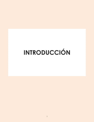 INTRODUCCIÓN
3
 