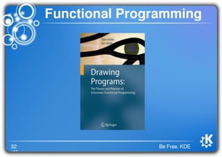 32
/46
Be Free. KDE
Functional Programming
 