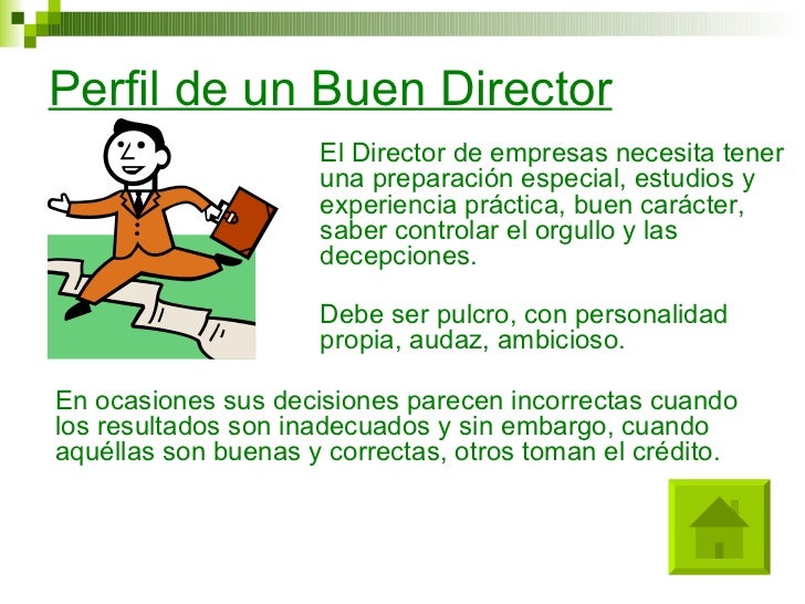 como ser un buen director como ser un buen director