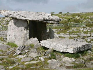 A ARQUITETURA NO NEOLÍTICO
DÓLMEN
Itália
Irlanda
 