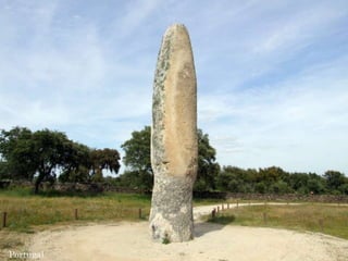 A ARQUITETURA NO NEOLÍTICO
MENIRES
Espanha
Portugal
Portugal
 