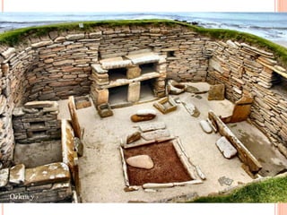 A ARQUITETURA NO NEOLÍTICO
NURAGUE
Orkney -
Escócia
 