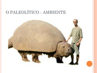 O PALEOLÍTICO - AMBIENTE
 