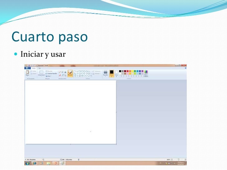 Como abrir paint