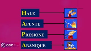 HALE
APUNTE
PRESIONE
ABANIQUE
 