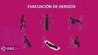 EVACUACIÓN DE HERIDOS
 