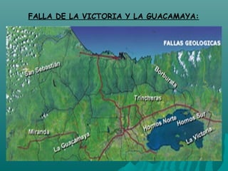 FALLA DE LA VICTORIA Y LA GUACAMAYA:
 
