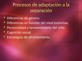 Efectos del divorcio en los hijos | PPTX