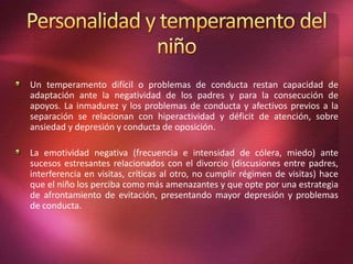 Efectos del divorcio en los hijos | PPTX
