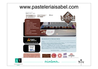 www.pasteleriaisabel.com
 