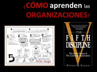 ¿CÓMO aprenden las
ORGANIZACIONES?
 