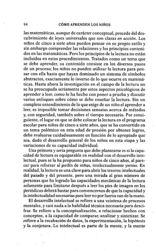 Como aprenden los niños