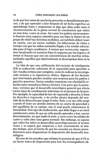 Como aprenden los niños