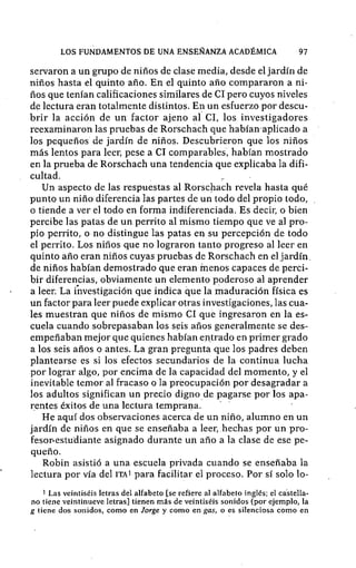 Como aprenden los niños