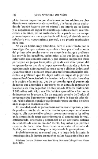 Como aprenden los niños