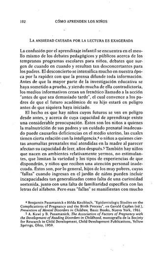 Como aprenden los niños