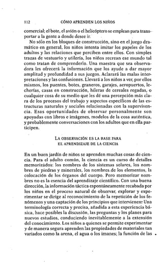 Como aprenden los niños