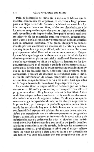 Como aprenden los niños