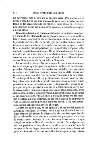 Como aprenden los niños