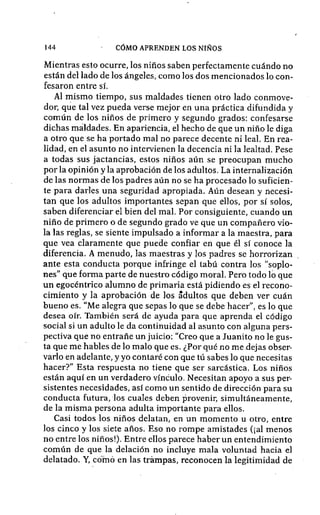 Como aprenden los niños