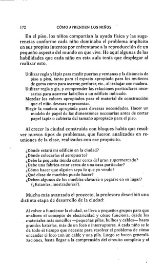 Como aprenden los niños