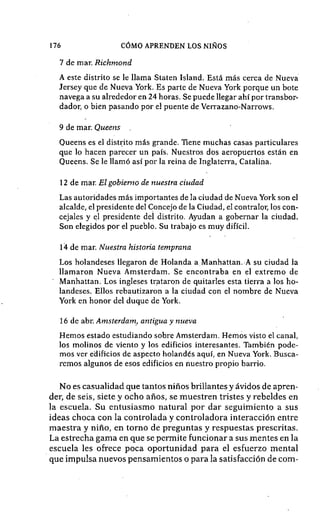 Como aprenden los niños