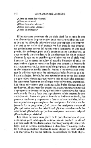 Como aprenden los niños