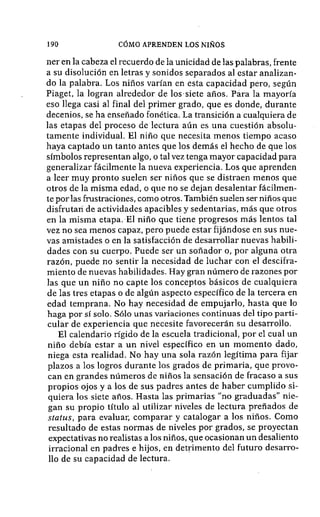 Como aprenden los niños