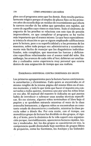 Como aprenden los niños