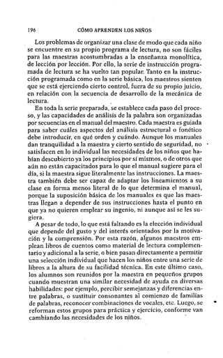 Como aprenden los niños