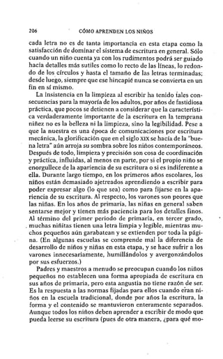 Como aprenden los niños