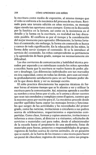 Como aprenden los niños