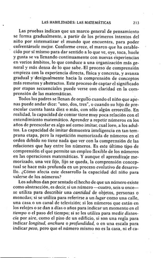 Como aprenden los niños